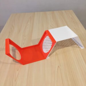 3D 프린팅으로 출력한 모던 벽선반 무료 다운로드 도면 완성 모습